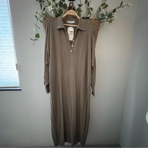 ZARA knit polo dress